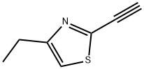 Thiazole, 4-ethyl-2-ethynyl- (9CI),211940-27-1,结构式