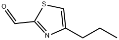 2-Thiazolecarboxaldehyde, 4-propyl- (9CI) Structure