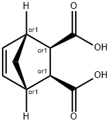 Cis-exo-bicyclo[2.2.1]hept-5-ene-2,3-dicarboxylic acid Struktur