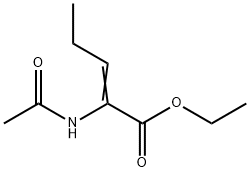2-Pentenoic  acid,  2-(acetylamino)-,  ethyl  ester|