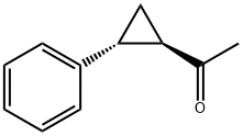 Ethanone, 1-[(1R,2R)-2-phenylcyclopropyl]- (9CI) Structure