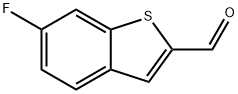 6-氟苯并[B]噻吩-2-甲醛 结构式