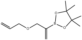 3-(烯丙氧基)丙基-1-烯-2-基硼酸频哪醇酯, 212127-71-4, 结构式