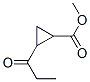 Cyclopropanecarboxylic acid, 2-(1-oxopropyl)-, methyl ester (9CI) 结构式