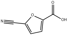 5-氰基-呋喃-2-甲酸 结构式