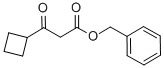 BENZYL 3-OXO-3-CYCLOBUTYLPROPIONATE 化学構造式