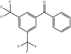 3,5-BIS(TRIFLUOROMETHYL)BENZOPHENONE Struktur