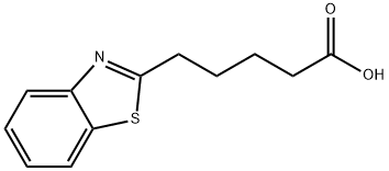 5-(1,3-BENZOTHIAZOL-2-YL)PENTANOIC ACID 化学構造式