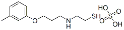 2-[3-(m-Tolyloxy)propyl]aminoethanethiol sulfate|