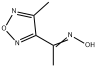 Ethanone, 1-(4-methyl-1,2,5-oxadiazol-3-yl)-, oxime (9CI) Structure