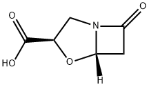4-Oxa-1-azabicyclo[3.2.0]heptane-3-carboxylicacid,7-oxo-,(3R,5S)-(9CI) Struktur