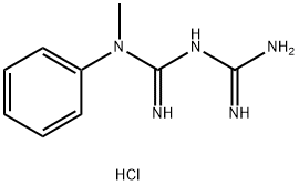 亚胺基二碳亚胺二酰胺,N-甲基-N-苯基-,盐酸盐,2123-05-9,结构式