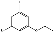 Benzene, 1-bromo-3-ethoxy-5-fluoro- (9CI) Structure