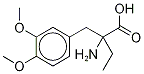 Di-O-Methyl α-Ethyl DL-DOPA Struktur