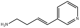 3-Buten-1-amine,4-(3-pyridinyl)-,(3E)-(9CI) Structure