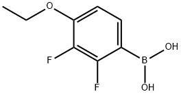 2,3-Difluoro-4-ethoxybenzeneboronic acid Structure
