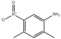 2,4-ジメチル-5-ニトロベンゼンアミン 化学構造式