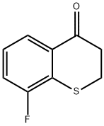 8-FLUORO-2,3-DIHYDRO-4H-THIOCHROMEN-4-ONE Struktur