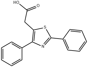 2-(2,4-DIPHENYL-1,3-THIAZOL-5-YL)ACETIC ACID Structure