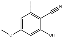 Benzonitrile, 2-hydroxy-4-methoxy-6-methyl- (9CI) Struktur