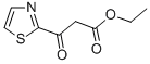 3-氧代-3-噻唑-2-丙酸乙酯 结构式