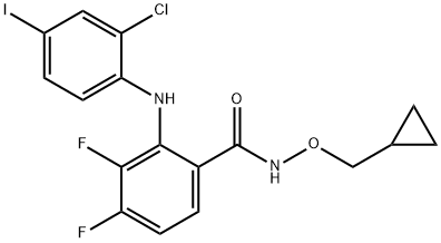 PD184352|2-[(2-氯-4-碘苯基)氨基]-N-(环丙基甲氧基)-3,4-二氟-苯甲酰胺