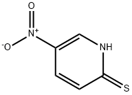 2-メルカプト-5-ニトロピリジン 化学構造式