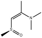 1-Propen-2-amine,N,N-dimethyl-1-[(S)-methylsulfinyl]-,(1Z)-(9CI) 结构式