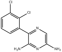 2,6-DIAMINO-3-(2,3-DICHLOROPHENYL)-PYRAZINE,212778-83-1,结构式