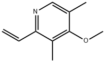 Pyridine, 2-ethenyl-4-methoxy-3,5-dimethyl- (9CI) 结构式