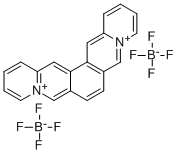 Dipyrido[2,1-b:12j][3,8]phenanthrolinediiumbistetrafluoroborate 结构式