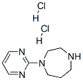 1-(2-嘧啶基)-1,4-二氮杂环庚烷(2HCL), 21279-58-3, 结构式
