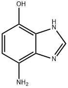 1H-Benzimidazol-4-ol, 7-amino- (9CI),212791-06-5,结构式