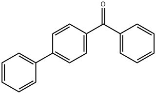 4-フェニルベンゾフェノン 化学構造式