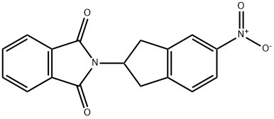 5-NITRO-2-PHTALIMIDOINDAN Structure