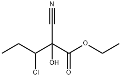 펜탄산,3-클로로-2-시아노-2-하이드록시-,에틸에스테르(9CI)