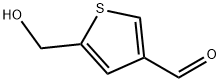 3-Thiophenecarboxaldehyde, 5-(hydroxymethyl)- (9CI) Structure