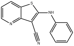 티에노[3,2-b]피리딘-3-카르보니트릴,2-(페닐아미노)-(9CI)