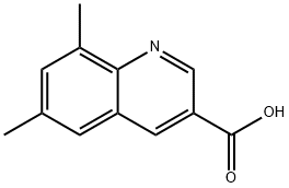 6,8-二甲基3-喹啉羧酸 结构式