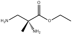 Alanine, 2-(aminomethyl)-, ethyl ester (9CI) 结构式