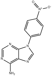 9-(PARA-NITROPHENYL)ADENINE Structure