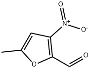 2-Furancarboxaldehyde, 5-methyl-3-nitro- (9CI) Structure