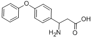 3-AMINO-3-(4-PHENOXY-PHENYL)-PROPIONIC ACID 化学構造式