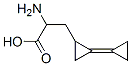 Cyclopropanepropanoic acid, alpha-amino-2-cyclopropylidene- (9CI)|