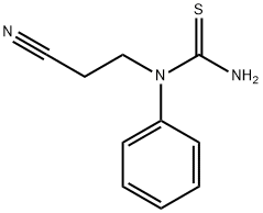 Thiourea,  N-(2-cyanoethyl)-N-phenyl-,21320-97-8,结构式
