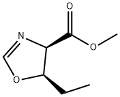 4-Oxazolecarboxylicacid,5-ethyl-4,5-dihydro-,methylester,(4R,5R)-(9CI) Structure
