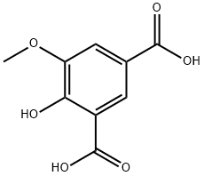5-CARBOXYVANILLIC ACID,2134-91-0,结构式