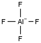 tetrafluoroaluminate 结构式