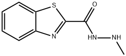 2-Benzothiazolecarboxylicacid,2-methylhydrazide(9CI),213413-14-0,结构式