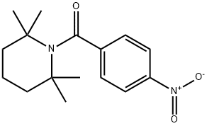 2,2,6,6-Tetramethyl-1-(4-nitrobenzoyl)piperidine Structure